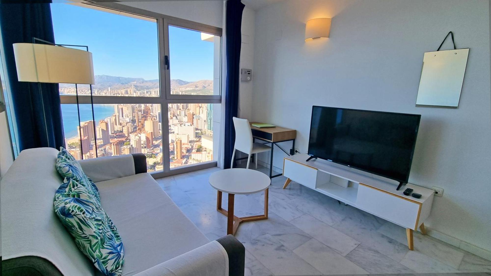 Highrise Apartment With Private Terrace & Sea Views - 34Th Floor Benidorm Ngoại thất bức ảnh