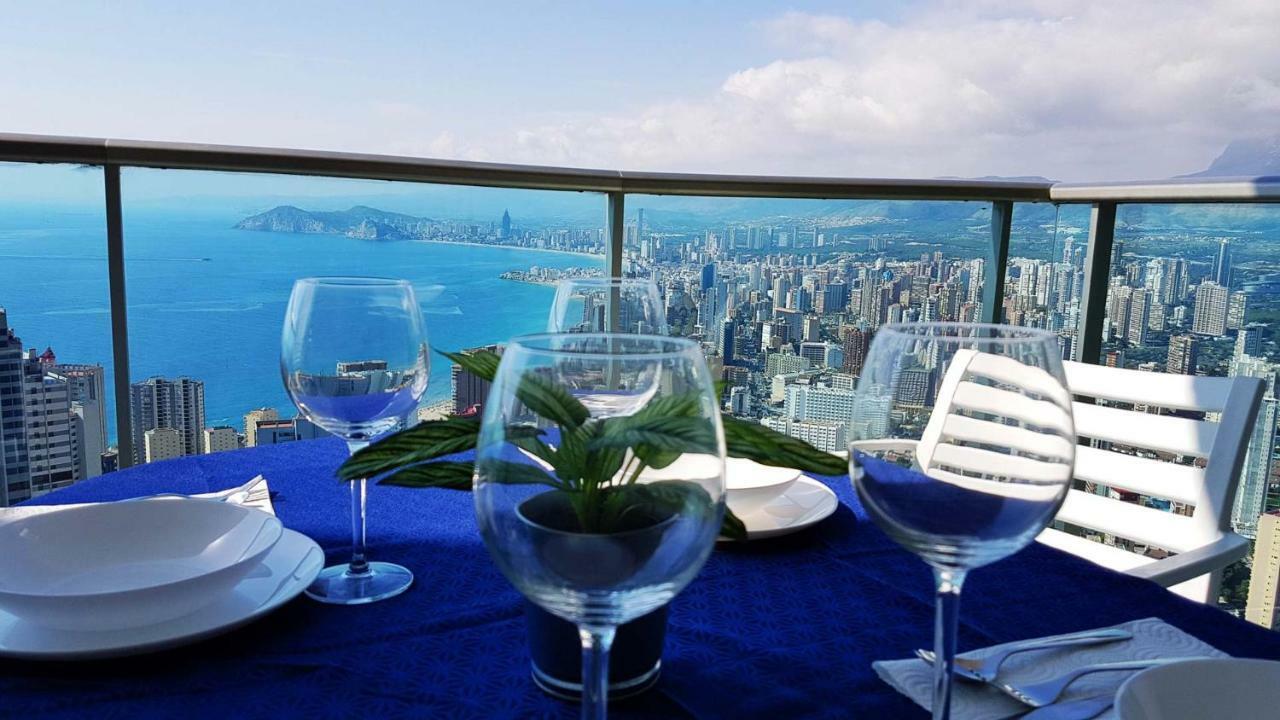 Highrise Apartment With Private Terrace & Sea Views - 34Th Floor Benidorm Ngoại thất bức ảnh