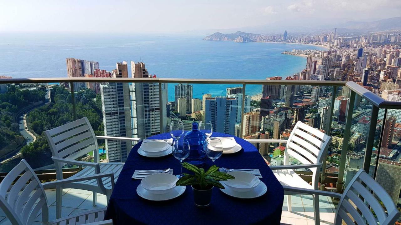 Highrise Apartment With Private Terrace & Sea Views - 34Th Floor Benidorm Ngoại thất bức ảnh