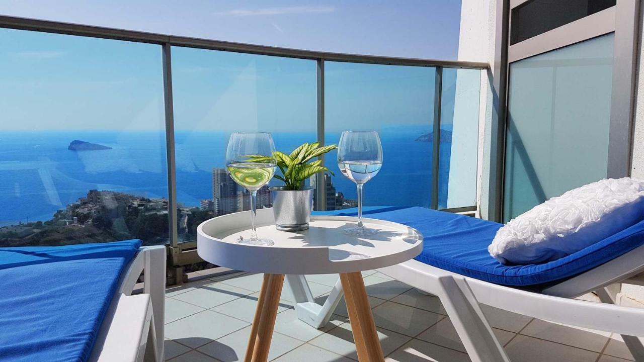 Highrise Apartment With Private Terrace & Sea Views - 34Th Floor Benidorm Ngoại thất bức ảnh